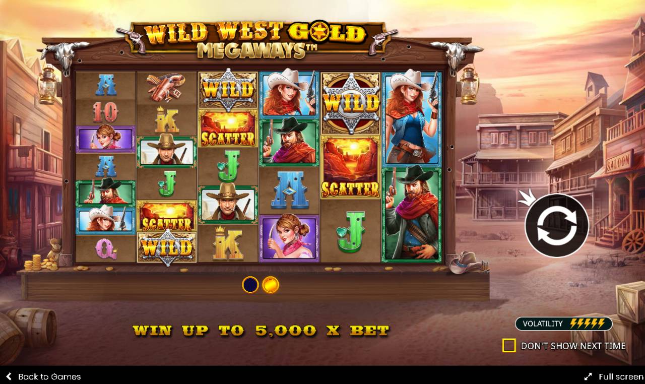 Wild West Gold Megaways (Pragmatic Play) Image 1
